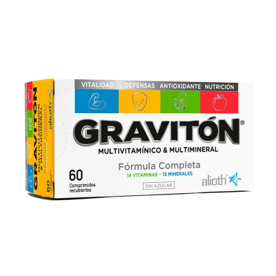 Suplemento Vitamínico Gravitón x60 Comprimidos