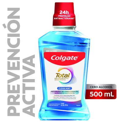 Enjuague Bucal Colgate Total12 Clean Mint x500ml