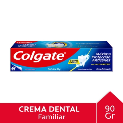 Pasta Dental Colgate Máxima Protección Anticaries x90gr