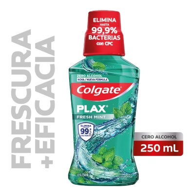 Enjuague Bucal Colgate Fresh Mint Zero Alcohol x250ml