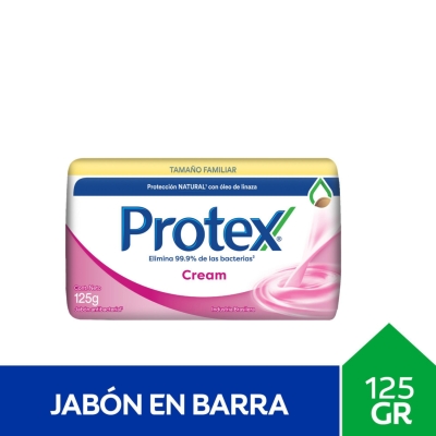 Jabón Antibacterial Protex Cream x125gr