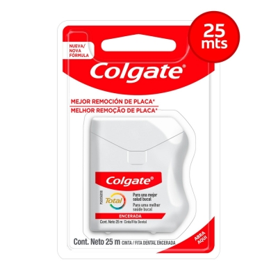 Hilo Dental Colgate Total Encerado x25ml