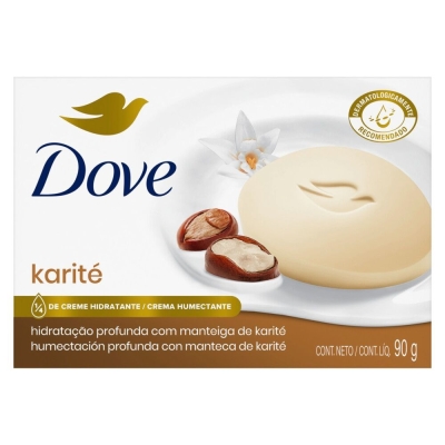 Jabón de Tocador DOVE Karité y Vainilla 90 g