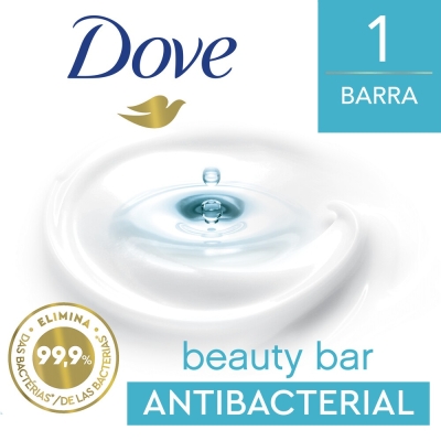 Jabon De Tocador Dove Cuida&Protege x90gr