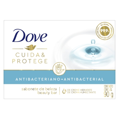 Jabon De Tocador Dove Cuida&Protege x90gr