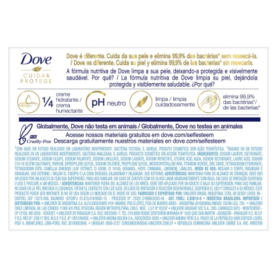 Jabon De Tocador Dove Cuida&Protege x90gr