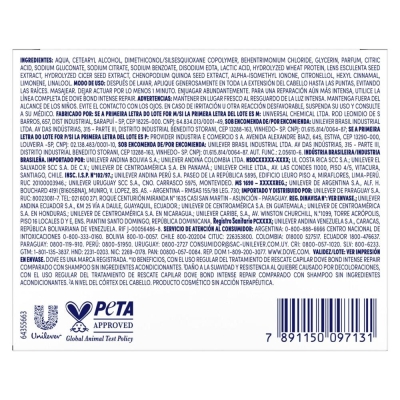 Máscara de Tratamiento Dove Bond Intense Repair x250 gr