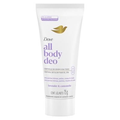 Desodorante En Crema Dove All Body Lavender x75gr