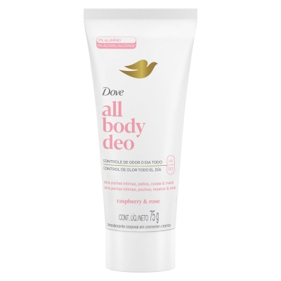 Desodorante En Crema Dove All Body Raspberry x75gr