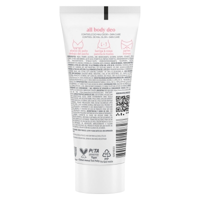 Desodorante En Crema Dove All Body Raspberry x75gr