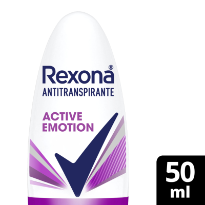Desodorante Antitranspirante Roll-On Rexona Women Active Emotion x50 ml