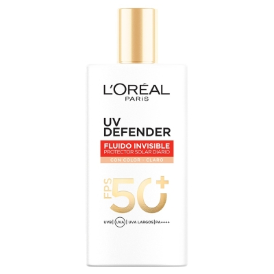 Protector Solar Facial Loreal Uv fluido Tono Claro x40gr