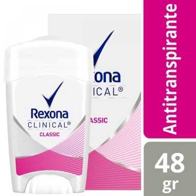 Antitranspirante Rexona Clinical Femenino x48gr