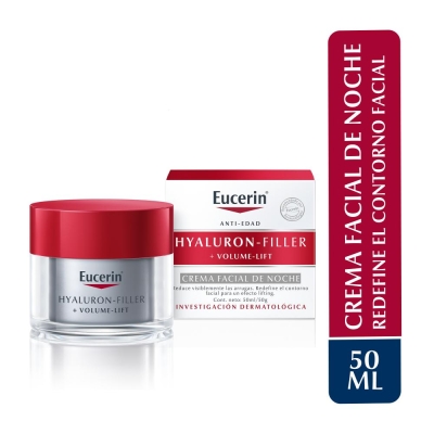Crema Anti-arrugas Eucerin Hyaluron Volume Noche x 50 ml