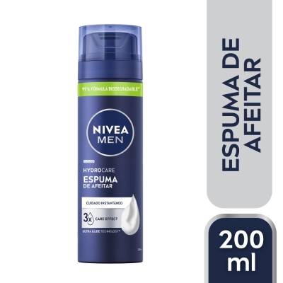 Espuma de afeitar Nivea Men Hydrocare x200 ml