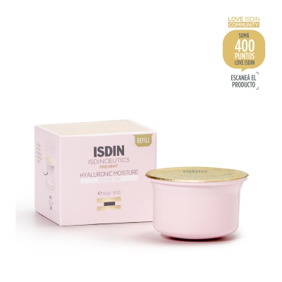 Crema Facial Isdinceutics Hyalu Moisture Sensible Refill x 50 gr