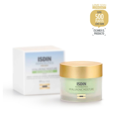 Crema Facial Isdin Hyaluronic Moisture Oily and Combination Skin x 50 gr
