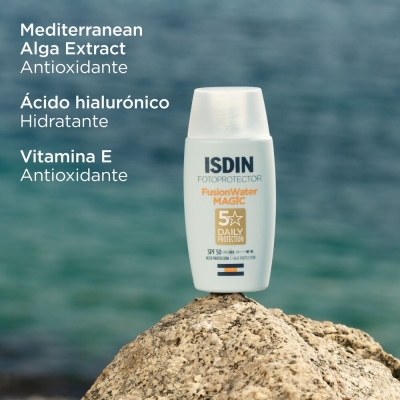 Protector Solar Isdin Foto Fusion Water Magic FPS50 x 50 ml