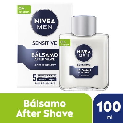 Bálsamo After shave NIVEA MEN Sensitive para piel sensible x 100 ml