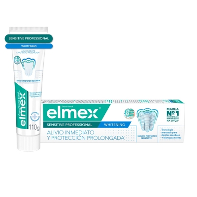 Pasta Dental elmex Sensitive Professional Blanqueadora x110gr