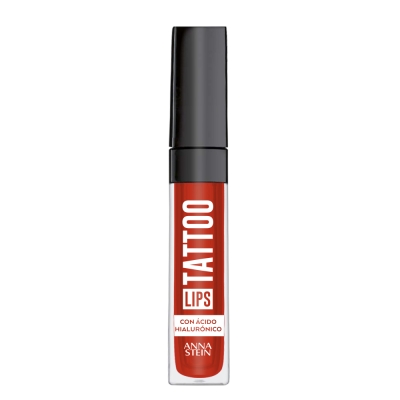 Lapiz Labial Anna Stein Lips tattoo malbec