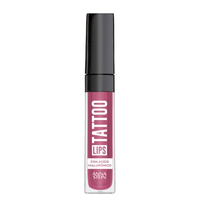 Lapiz Labial Anna Stein Lips tattoo pink in love