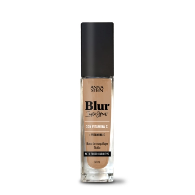 Maquillaje Liquido Anna Stein Blur Effect Oscuro x35gr