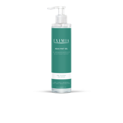 Gel Facial Eximia Aqua Mat Limpia, Purifica Y Seborregula x 190 ml