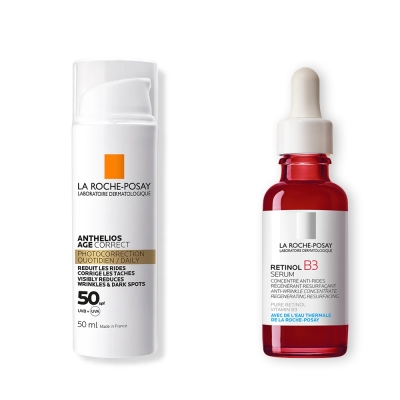 Combo Anthelios Solar 50ml + Retinol Serum 30ml
