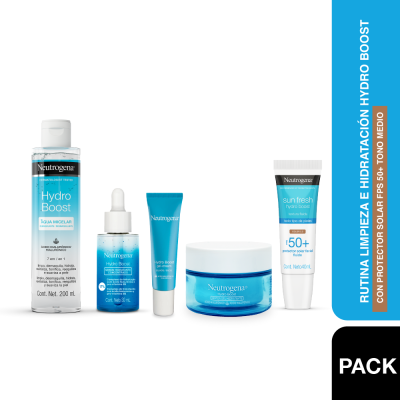 Rutina Neutrogena Completa Hydro Boost – Tono Medio