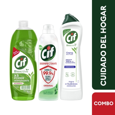 Combo de Cuidado del Hogar Cif