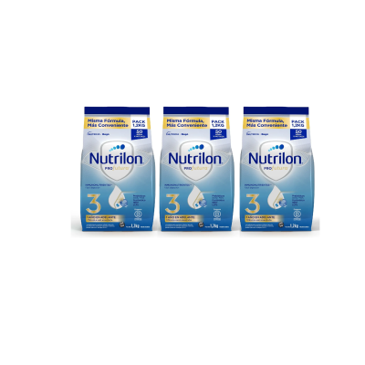 Combo Nutrilon Leche Infantil x1.2 kg Etapa 3  x 3 un