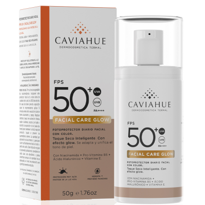 Protector Solar Caviahue FPS 50+Care Glow Color x50ml