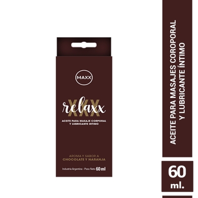 Aceite Lubricante Maxx Relaxx x60gr