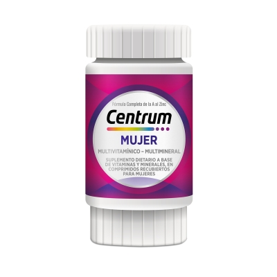Suplemento Vitaminico Centrum Mujer x60cmp