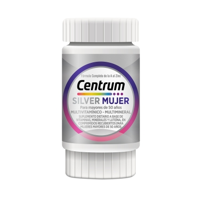 Suplemento Vitaminico Centrum Silver Mujer x60com