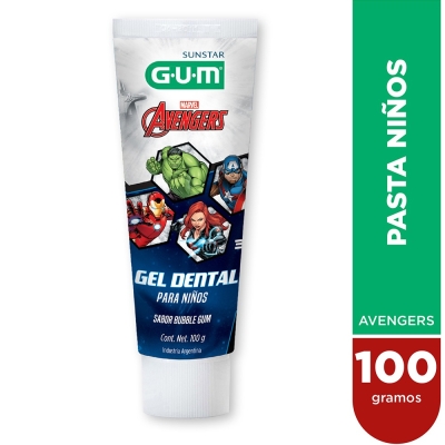 Gel Dental Gum Avengers 100Gr