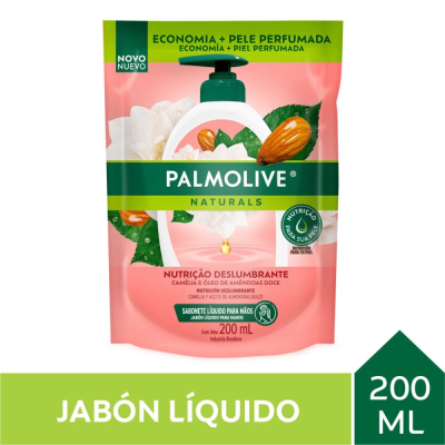 Jabon Liquido Palmolive Naturals Camelia Refil x200ml