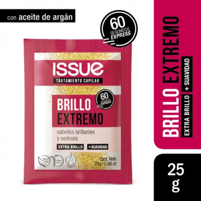Mascara Capilar Issue Brillo Extremo x25gr
