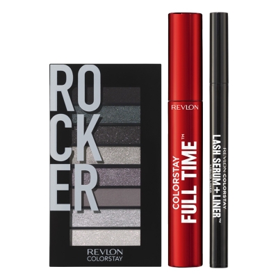 Kit Revlon Tus Infaltables Paleta + Mascara + Delineador
