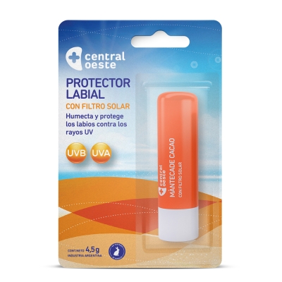 Balsamo Labial Central Oeste Con Protector Solar