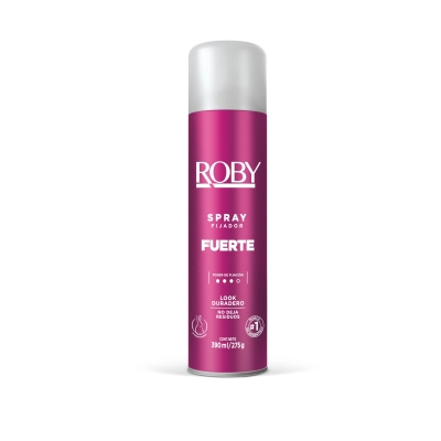  Spray Para Peinar Roby Fuerte New x390gr