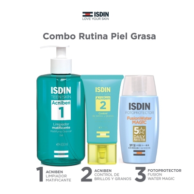 Combo Isdin Acniben + Fusion Water Magic