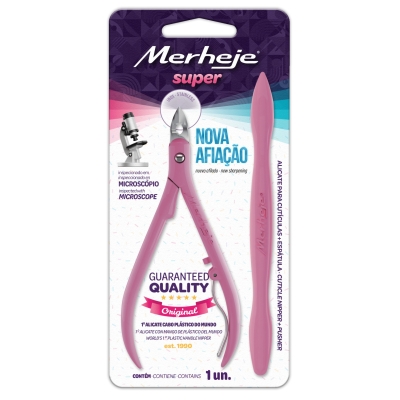 Alicate Merheje Cuticulas con espatula