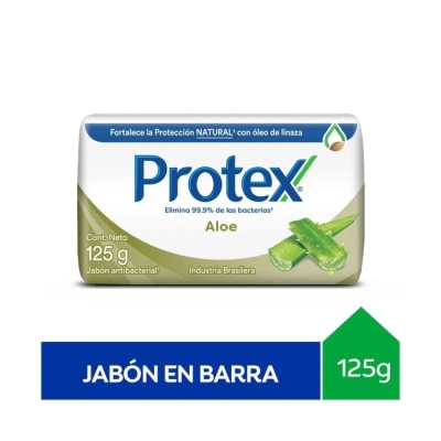 Jabon Antibacterial Protex Aloe x125gr