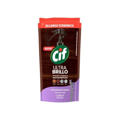 Cif Ultra Brillo Multi Superficies Lavanda x380ml