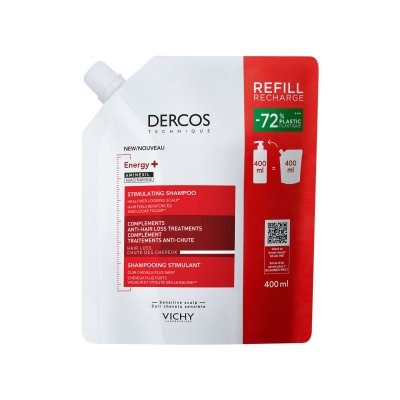 Shampoo Dercos Energy Refill x 400 ml